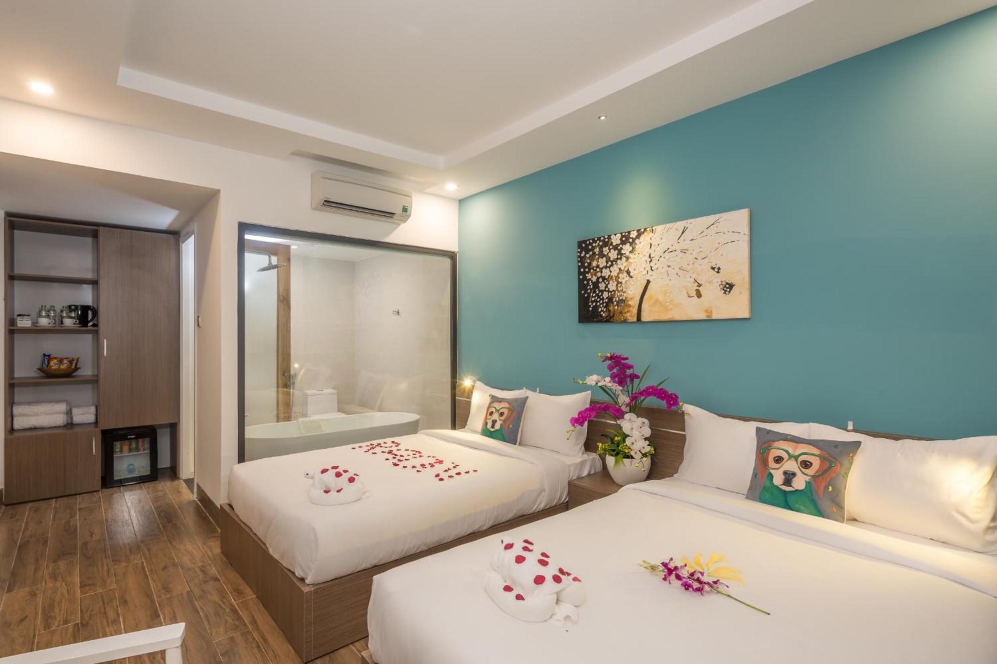 Dn Beach Hotel Da Nang Bagian luar foto
